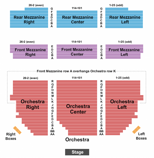 Barrymore Theatre Othello Seating Chart